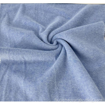 پارچه تری با پنبه ساده بافتنی پیچ خورده